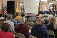 NM Senator Crystal Diamond Brantley speaks at the 21 November 2024 meeting