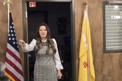 NM Senator Crystal Diamond Brantley speaks at the 21 November 2024 meeting